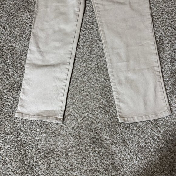 Gloria Vanderbilt Amanda Women's Jeans Sz 12 Tan All Around Slimming Effect - Picture 2 of 14